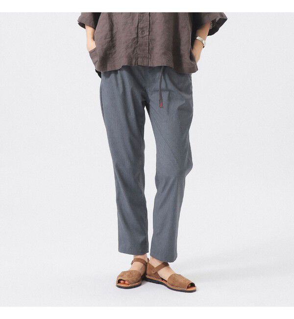 BEAMSBOY「【別注】Gramicci / ギャバ テーパードパンツ NEW ＜定番 / オフィスカジュアル＞」|その他|GREY