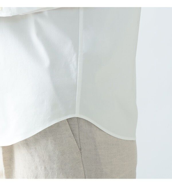 Demi-Luxe BEAMS 「AK+1 / 刺繍 レギュラーカラーシャツ」|シャツ・ブラウス|