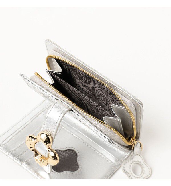 Ray BEAMS 「【WEB限定】Hashibami / 花バックル ウォレット」|財布|