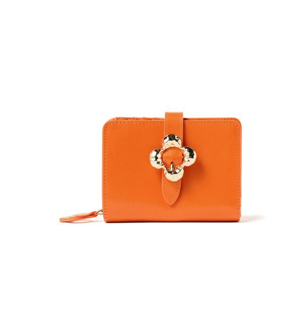 Ray BEAMS 「【WEB限定】Hashibami / 花バックル ウォレット」|財布|ORANGE