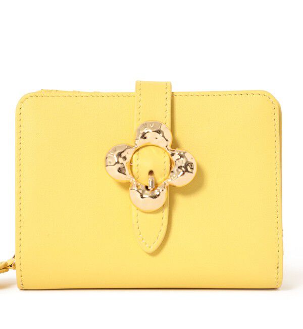 Ray BEAMS 「【WEB限定】Hashibami / 花バックル ウォレット」|財布|