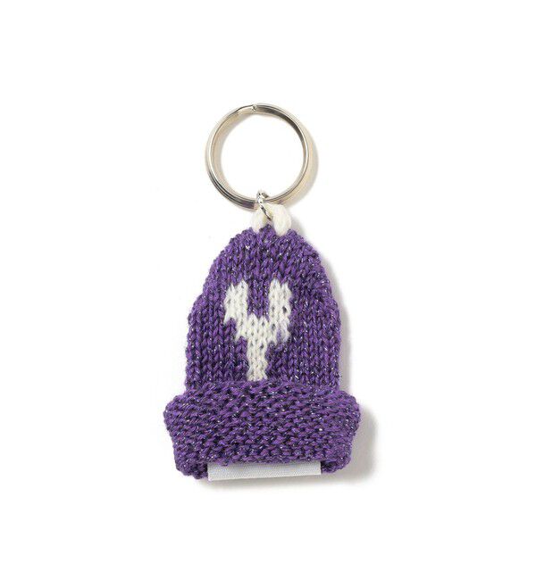 BEAMSBOY「【別注】INFIELDER DESIGN / ニット キャップ キーホルダー」|その他|Y