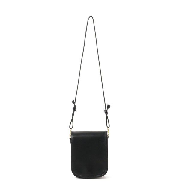 BEAMS「SLOW/ 別注 Flap Shoulder Bag」|トートバッグ|BLACK