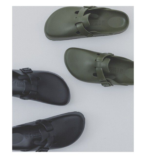 BEAMS「BIRKENSTOCK / BOSTON EVA BLACK」|サンダル|