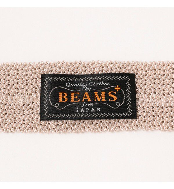 BEAMS PLUS「シルク ニット タイ ストライプ 」|ネクタイ・蝶ネクタイ|