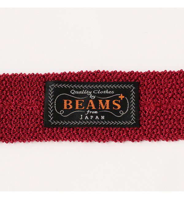 BEAMS PLUS「シルク ニット タイ ストライプ 」|ネクタイ・蝶ネクタイ|