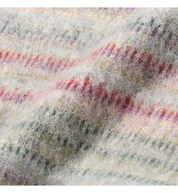 BEAMS「5ゲージ マルチジャガード シャギーニット」|ニット・セーター|