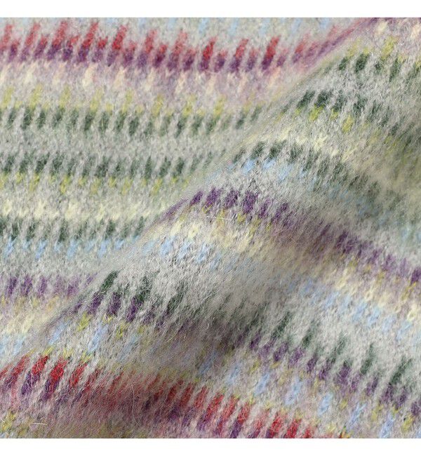 BEAMS「5ゲージ マルチジャガード シャギーニット」|ニット・セーター|