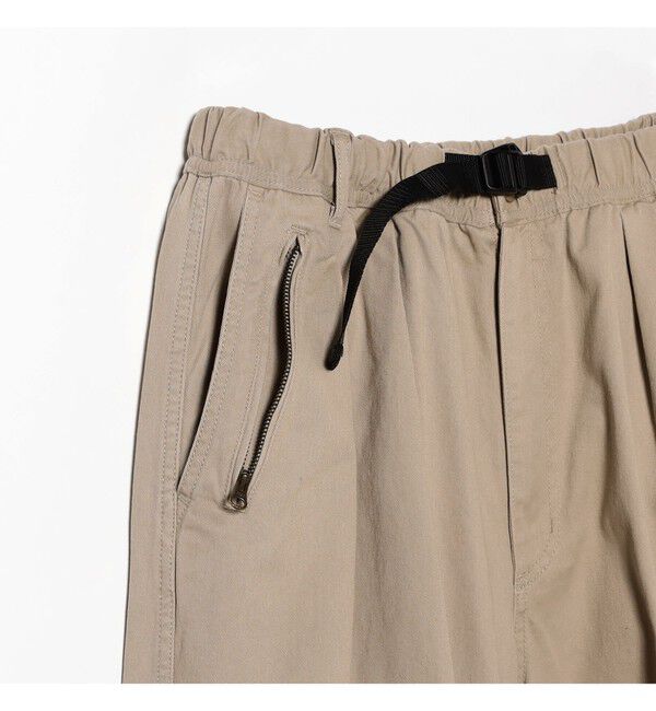 BEAMS「２プリーツ バルーン チノパンツ」|チノ|