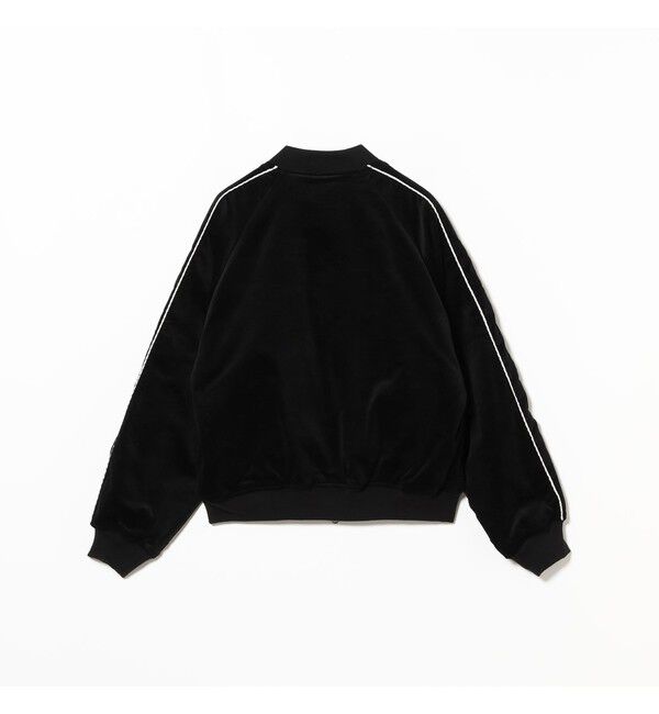 BEAMS「リラックスフィット ベロア スカジャン」|ブルゾン・スタジャン|