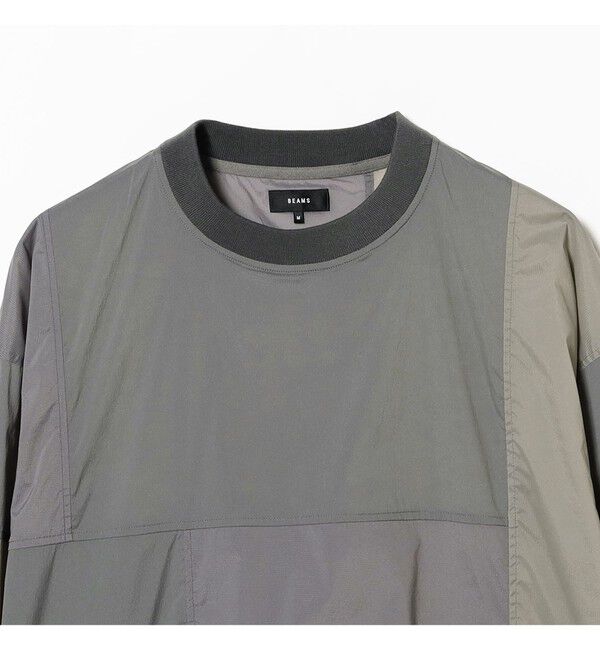 BEAMS「パッチワーク ロングスリーブTシャツ」|Tシャツ・カットソー|