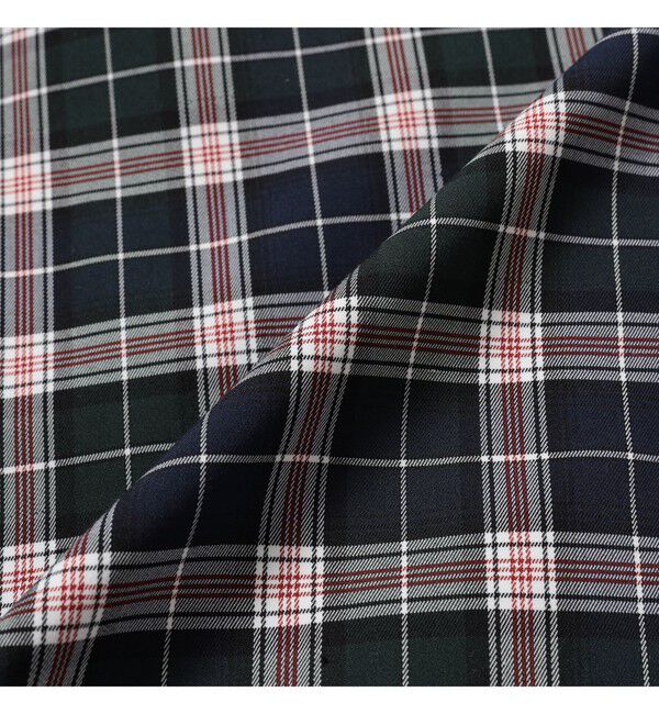 BEAMS「チェック ジップ ブルゾン」|ブルゾン・スタジャン|