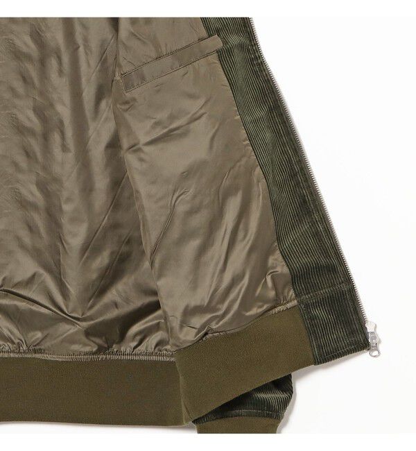 BEAMS「【別注】LACOSTE / コーデュロイ ブルゾン」|ブルゾン・スタジャン|