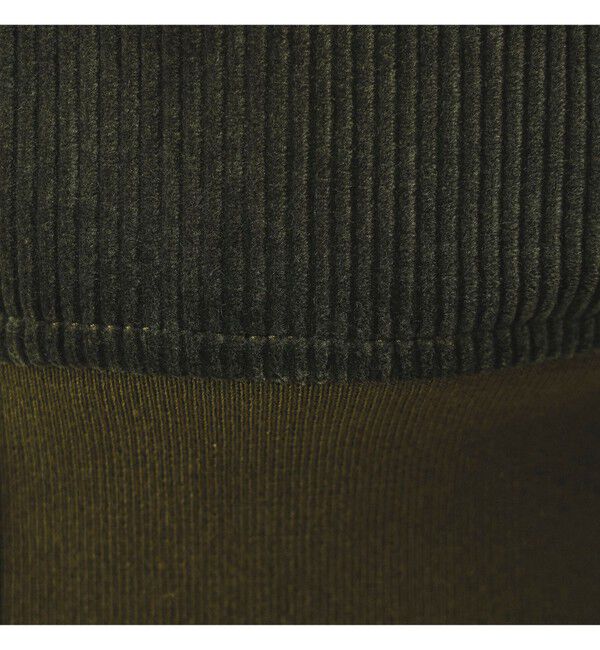 BEAMS「【別注】LACOSTE / コーデュロイ ブルゾン」|ブルゾン・スタジャン|