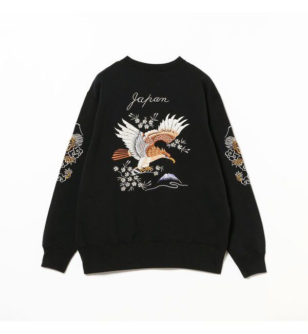 BEAMS「【別注】テーラー東洋 / SUKA CREW SWEAT EMBROIDERED」|スウェット・ジャージ|
