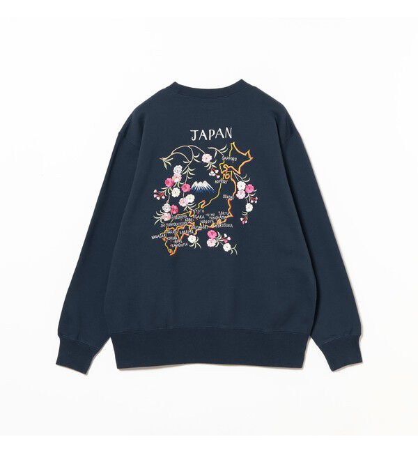 BEAMS「【別注】テーラー東洋 / SUKA CREW SWEAT EMBROIDERED」|スウェット・ジャージ|