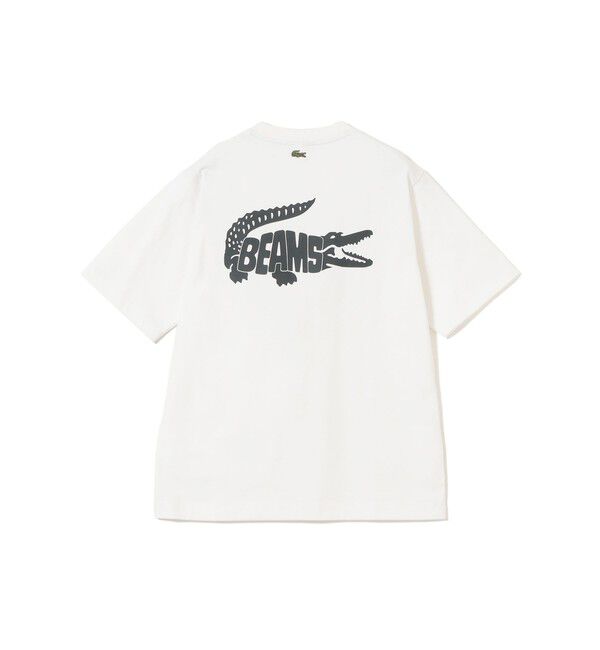 BEAMS「【別注】LACOSTE / ロゴ Tシャツ」|Tシャツ・カットソー|