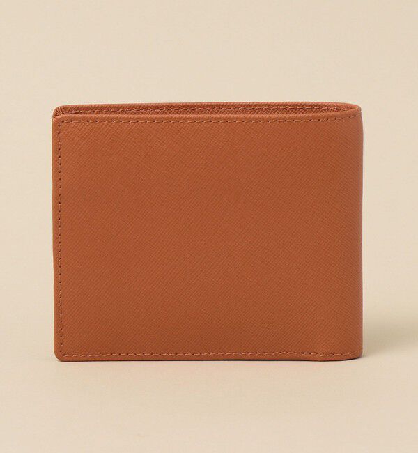 SHIPS「SHIPS:【SAFFIANO LEATHER】 イタリアンレザー 2つ折 財布」|財布|