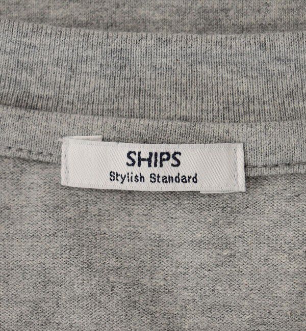 SHIPS「SHIPS: 抗菌・防臭 NANO-FINE（R） コットン Vネック Tシャツ」|Tシャツ・カットソー|