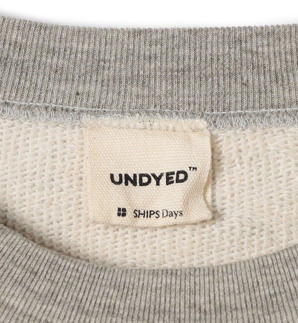 SHIPS Days「SHIPS Days: UNDYED SALLY FOX オーガニック スウェット」|スウェット・ジャージ|