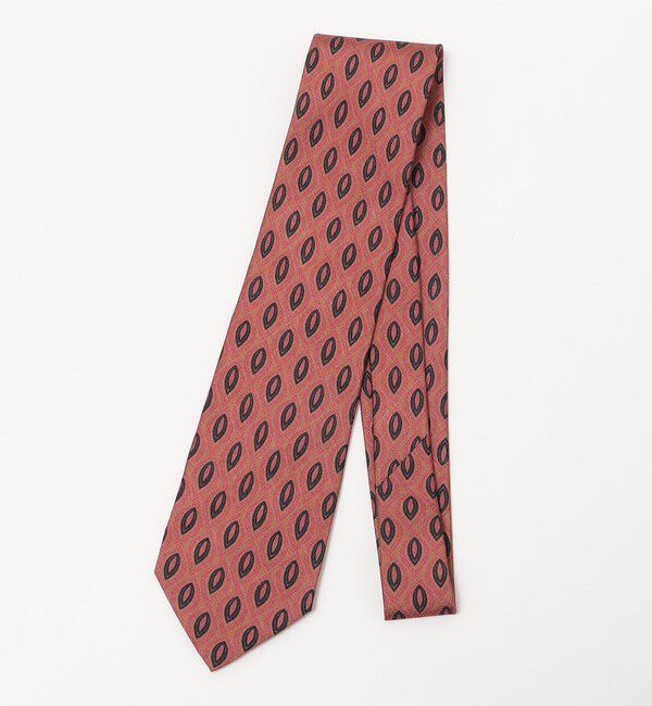 SHIPS「SHIPS: ラグジュアリー プリント モチーフ ネクタイ」|ネクタイ・蝶ネクタイ|ピンク系