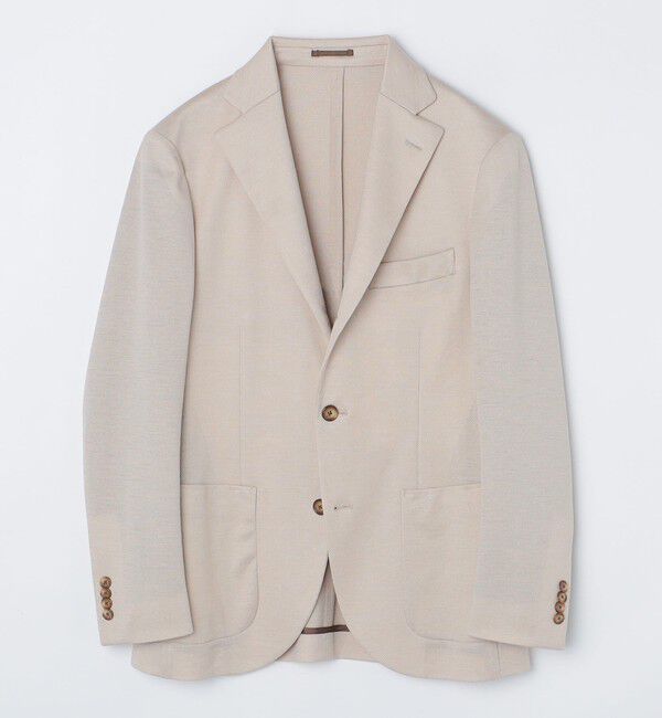 SHIPS「SHIPS: 〈手洗い可能〉ラミー ジャージー ジャケット」|テーラードジャケット|