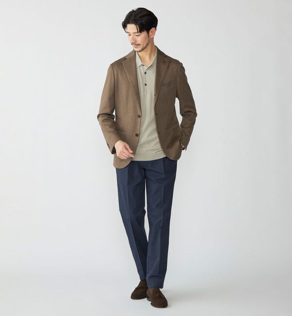 SHIPS「SHIPS: 〈手洗い可能〉ラミー ジャージー ジャケット」|テーラードジャケット|