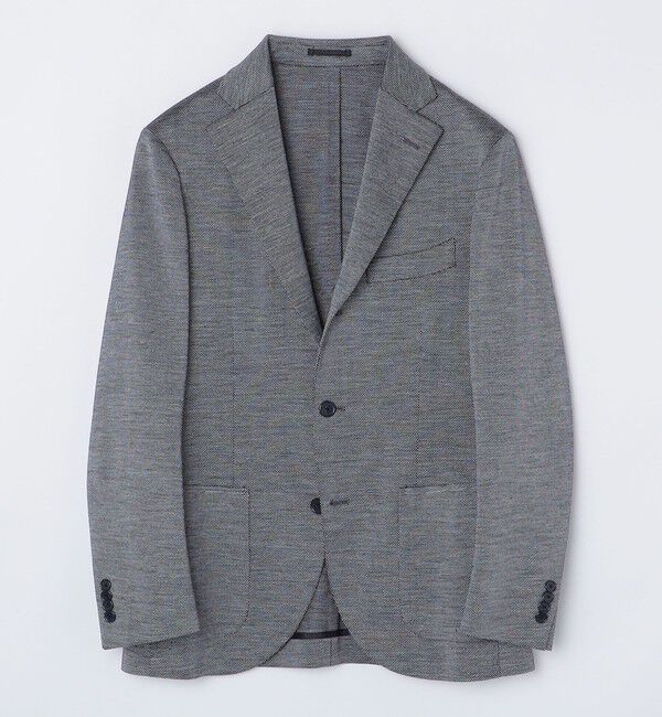 SHIPS「SHIPS: 〈手洗い可能〉ラミー ジャージー ジャケット」|テーラードジャケット|