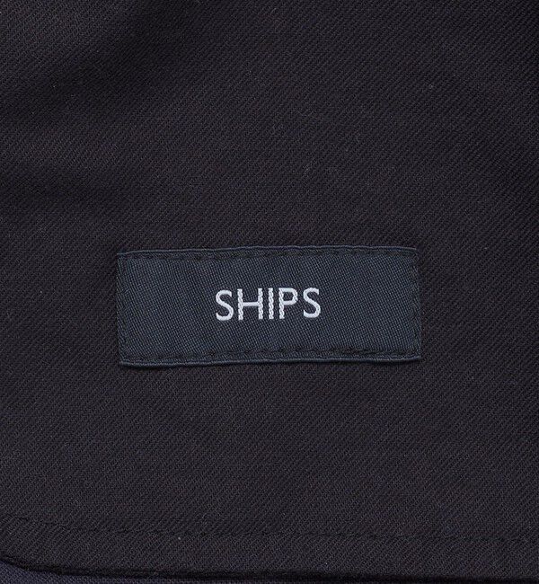 SHIPS「SHIPS: 〈セットアップ対応〉ダークトーン チェック コットン イージー トラウザー」|チノ|