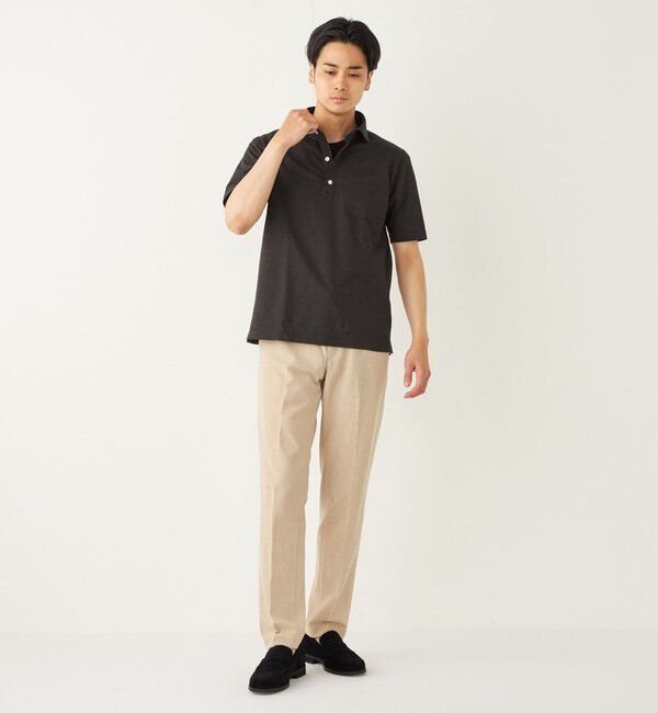 SHIPS Colors 「SHIPS Colors:〈洗濯機可能〉カノコ ポロ ショートスリーブ」|ポロシャツ|