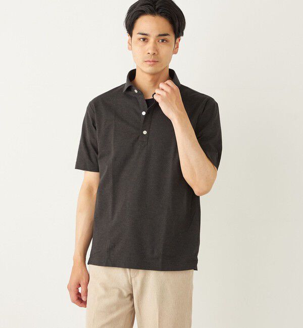 SHIPS Colors 「SHIPS Colors:〈洗濯機可能〉カノコ ポロ ショートスリーブ」|ポロシャツ|