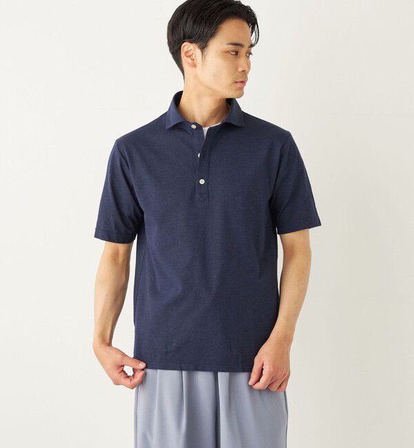 SHIPS Colors 「SHIPS Colors:〈洗濯機可能〉カノコ ポロ ショートスリーブ」|ポロシャツ|