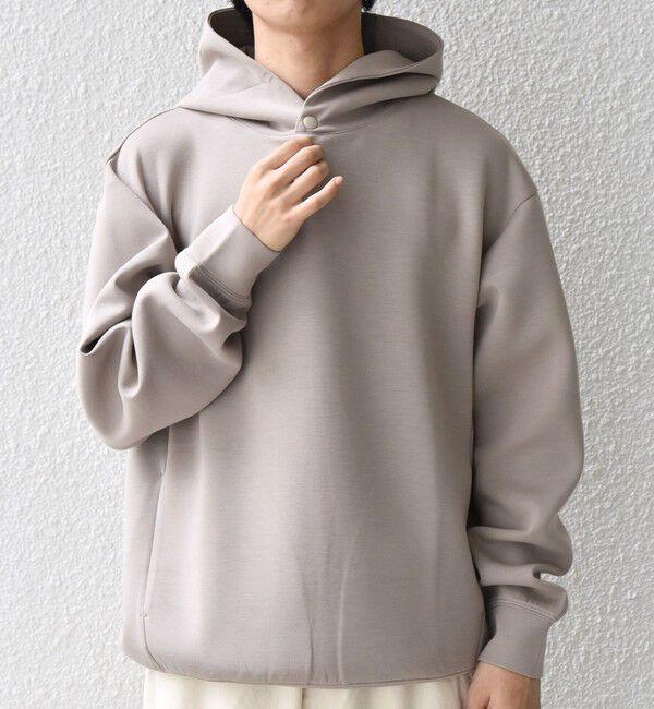 SHIPS any「SHIPS any: カラー ダンボール スナップ プルオーバー パーカー 25AW◇」|パーカー|