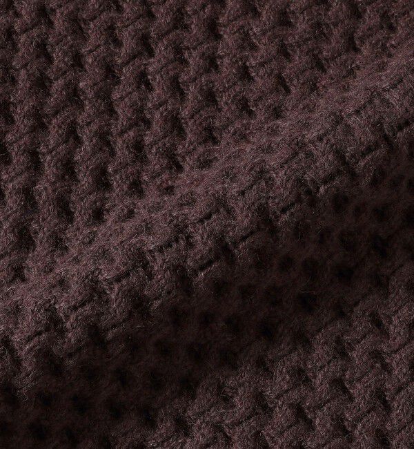 SHIPS for women「【WEB限定】袖 フリル チルデン ケーブル ライン カーディガン」|カーディガン|