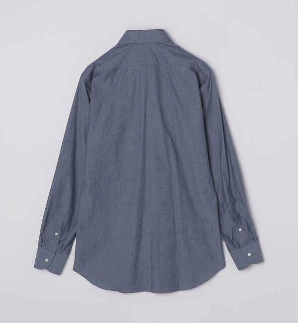 SHIPS「SHIPS: ダンガリー ワイドカラー シャツ」|シャツ・ブラウス|