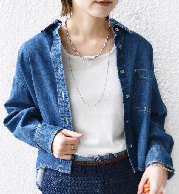 SHIPS for women「〈洗濯機可能〉2WAY ラメ タンクトップ」|タンクトップ|