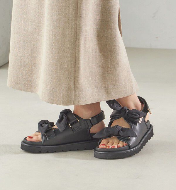 SHIPS for women「2WAY リボン サンダル」|サンダル|