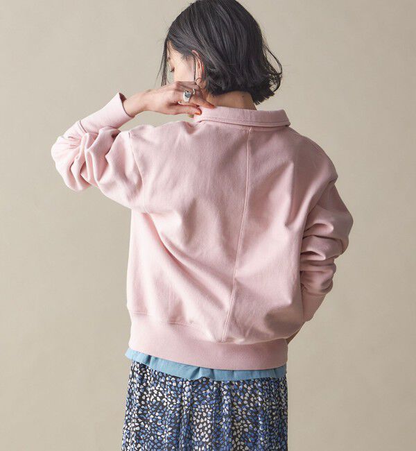 SHIPS for women「SHIPS NINE CASE:〈洗濯機可能〉ハーフ ジップ スウェット プルオーバー」|スウェット・ジャージ|