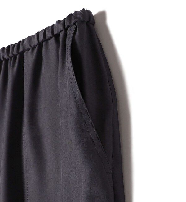 SHIPS for women「〈手洗い可能〉キュプラ混 ツイル ポケット パンツ」|その他|