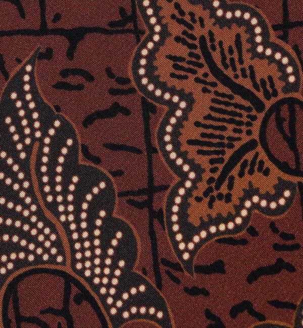 SHIPS「【SHIPS別注】Stefano Cau: バティック リーフ プリント ネクタイ」|ネクタイ・蝶ネクタイ|