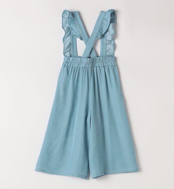 SHIPS Colors 「SHIPS Colors:110～140cm /〈洗濯機可能〉フリル オーバーオール」|オールインワン|