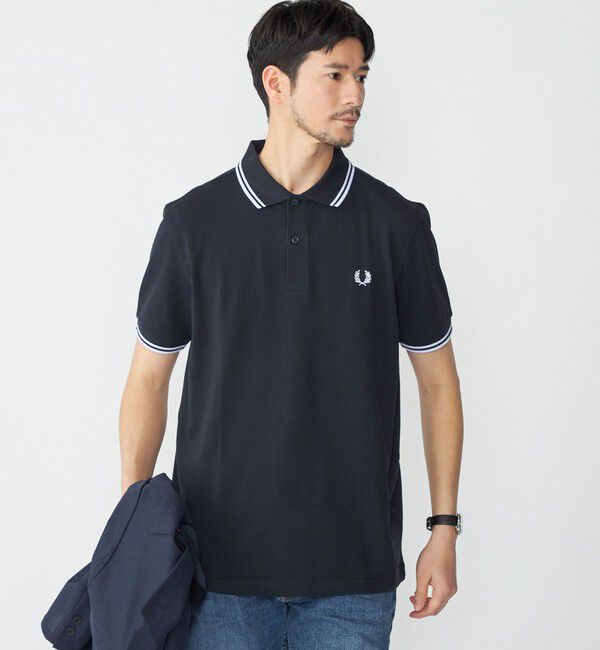 SHIPS「FRED PERRY: M3600 TWIN TIPPED FRED PERRY ポロシャツ」|ポロシャツ|