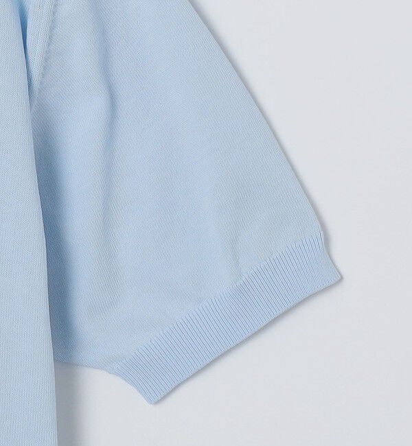 SHIPS「SHIPS: ICE COTTON ショートスリーブ ニットポロ」|ポロシャツ|