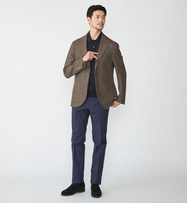 SHIPS「SHIPS: ICE COTTON ショートスリーブ ニットポロ」|ポロシャツ|