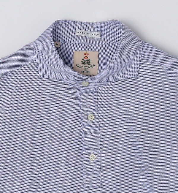 SHIPS「GUY ROVER: カッタウェイ メランジ ポロシャツ」|ポロシャツ|