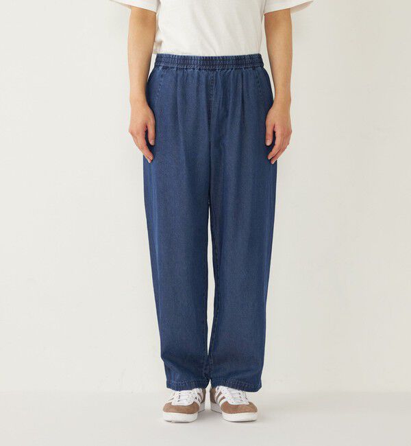 SHIPS Colors 「SHIPS Colors:ソフトタッチ デニム イージー パンツ」|デニム|