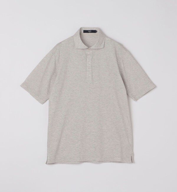 SHIPS Colors 「SHIPS Colors:〈洗濯機可能〉カノコ ポロシャツ◇」|ポロシャツ|ライトグレー