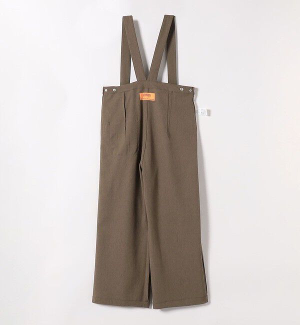 SHIPS any「UNIVERSAL OVERALL:〈洗濯機可能〉サスペンダー タック サロペット 25AW」|オールインワン|