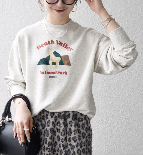 SHIPS any「【WEB限定】SHIPS any: NATIONAL PARK プリント スウェット 25AW(ユニセックス)◇」|スウェット・ジャージ|