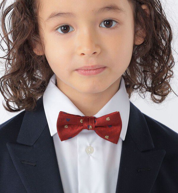 SHIPS KIDS「SHIPS KIDS:セレモニー 小紋柄 蝶ネクタイ」|ネクタイ・蝶ネクタイ|